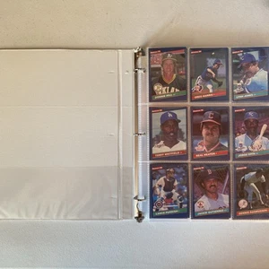 1986 Donruss Baseball Binder • 216 Cards • Custom Art Cover Set • Vintage MLB - Picture 1 of 24