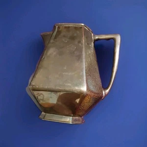 Vintage Mulholland Brothers Electroplate Nickel Silver Tea Pitcher 4pts Octagon - Picture 1 of 10