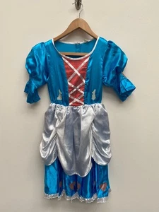 Kinder Smiffy's Alice im Wunderland Kleid Alter 7-9 Jahre-Verleih Kostüm Co - Bild 1 von 2
