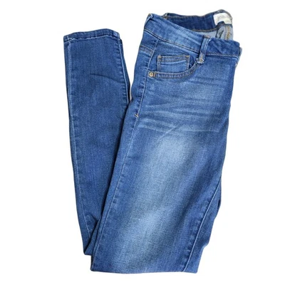 Женские узкие джинсы Jolt Blue со средней посадкой размер 7  - Изображение 1 из 4