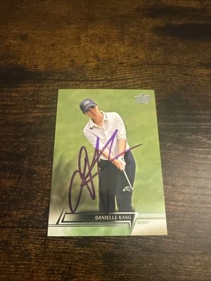 2024 Upper Deck Golf Card Danielle Kang Signed Autograph Lpga - Image 1 of 4