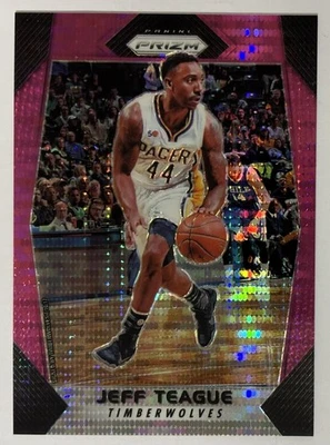 Jeff Teague 2017-18 Panini Prizm Pink Pulsar #83 #/42 - Timberwolves - Image 1 of 2