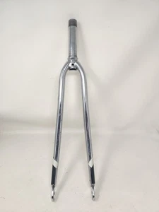  A forcella anteriore front fork bici bike 28" 700 Corsa Road Chromed Cromata - Imagen 1 de 7