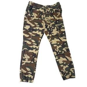True Religion Camo Cargo SN Jogginghose Herren Jagd Grün Camouflage - Bild 1 von 7