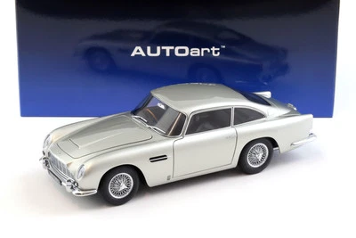 1:18 AUTOart Aston Martin DB5 Coupé 1964 Argento Betulla 70287 - Immagine 1 di 4