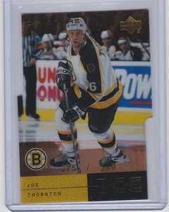 2000-01 UPPER DECK ICE JOE THORNTON ICE STARS /500 UD #4 BRUINS - Picture 1 of 1