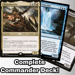 Thraximundar Commander Deck EDH 100 Magic Cards Custom Deck MTG Grixis Sacrifice - Picture 1 of 8