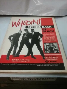 RIGHT ON ! MAGAZINE MAY 1986 VERY RARE WODINI STRIKES BACK IN BLACK - Picture 1 of 12