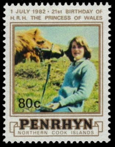 ISLA PENRHYN 193 (SG253) - 21 cumpleaños de la princesa Diana (pa91947) - Imagen 1 de 1
