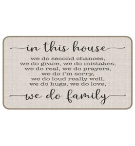 Farmhouse Welcome Door Mat - 17 X 30 Inch Non-Slip Home Sweet Home Doormat Ho... - Picture 1 of 4