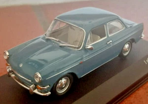 VOLKSWAGEN 1600 1966 BLUE REGATTA MINICHAMPS 430055301 scala 1/43 - Foto 1 di 3