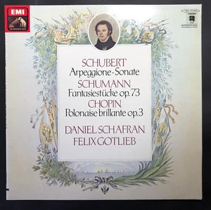 Daniel SHAFRAN Schubert Arpeggione Sonata NEAR MINT- Vinyl LP 1978 HMV EMI - Bild 1 von 9