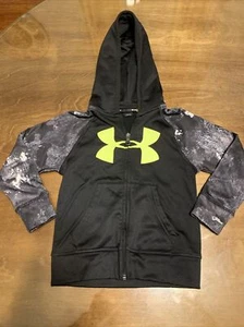 under armour hoodie Size 4 Black  Zipper Jacket - Picture 1 of 5