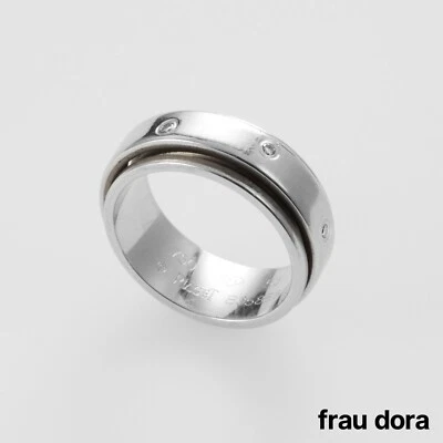 Piaget Possession Drehring mit Brillanten  750/-  18 Karat Weißgold - Bild 1 von 3