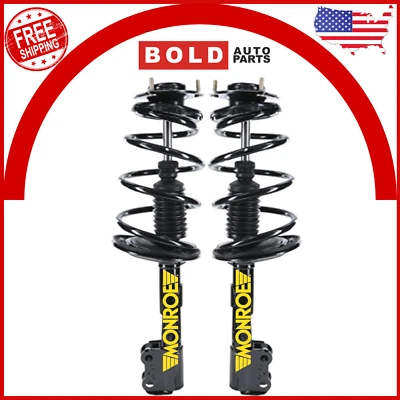 Front Complete Strut & Coil Spring 2PCS Set MONROE For 2010-2015 Lexus RX350 - Image 1 of 4