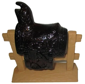 AVON Collectible Bottle-WESTERN SADDLE~ Avon Leather After Shave W/Original Box - Picture 1 of 2