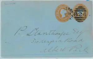 BK0356 - AUSTRALIA:  VICTORIA - Postal History - STATIONERY COVER from FITZROY - Picture 1 of 1