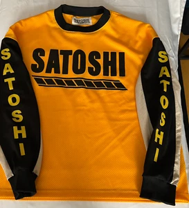 Satoshi Nakamoto gelb Racer Motocross Trikot - Bild 1 von 5
