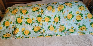 Betsey Johnson Yellow Roses & Skulls Pair of Pillow Shams - Picture 1 of 12