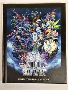 World Of Final Fantasy PS4 Limited Edition Art Book + Game Sony Playstation 4