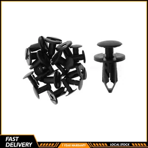 40 PIEZAS Pasador de Empuje de Coche Cuerpo Parachoques Remache Borde Moldura Clip Accesorios Nuevo - Imagen 1 de 1