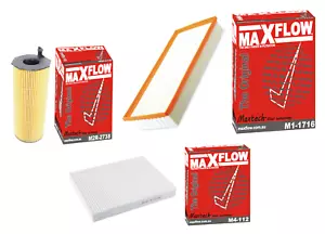 Air Cabin Pollen Oil Filter Service Kit For Audi Q7 4L 155kw to 250kw Maxflow® - Foto 1 di 1