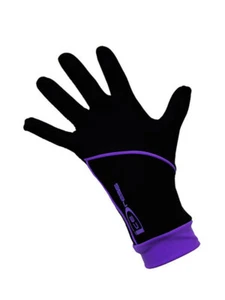 Icedress - Thermal Figure Skating Gloves "IceDress" (Black and Purple) - Picture 1 of 7
