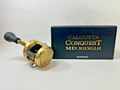 Shimano 23 CALCUTTA CONQUEST MD 301XGLH 7.5 LEFT Baitcasting Reel New in Box - Image 1 of 4
