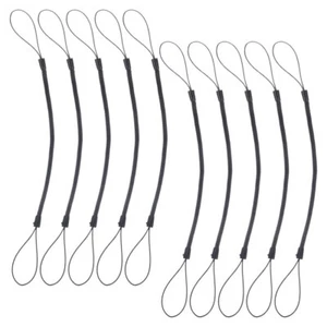10 Pcs Mobile Phone Straps Hand Wrist Lanyard Retractable Spring Elastic Rope - Zdjęcie 1 z 12
