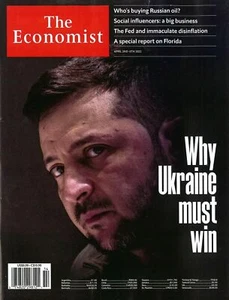 The Economist Magazine Mag Ukraine Volodymyr Zelensky Russian Oil April 2022 - Picture 1 of 1