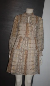 STEFFEN SCHRAUT, Kleid DRESS Stehkragen, ANIMAL Look. Gr. 38, NEU - SALE!!! - Picture 1 of 11