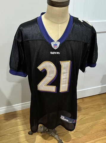 Reebok On Field Baltimore Ravens Lardarius Webb Stitched Jersey Mens 48/XL Cover