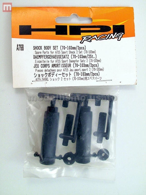 HPI A768 Ersatzset Stoßdämpfer 70-103 Mm (2) Shock Body Set Modellbau - Bild 1 von 1
