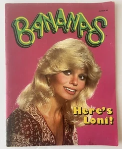 Bananas Magazine #44 Loni Anderson 1981 w/ DALLAS JR EWING and WKRP Poster - Picture 1 of 9