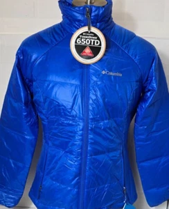 Columbia - Gold 650 TurboDown Down Jacket - Womens - Blue - Picture 1 of 22