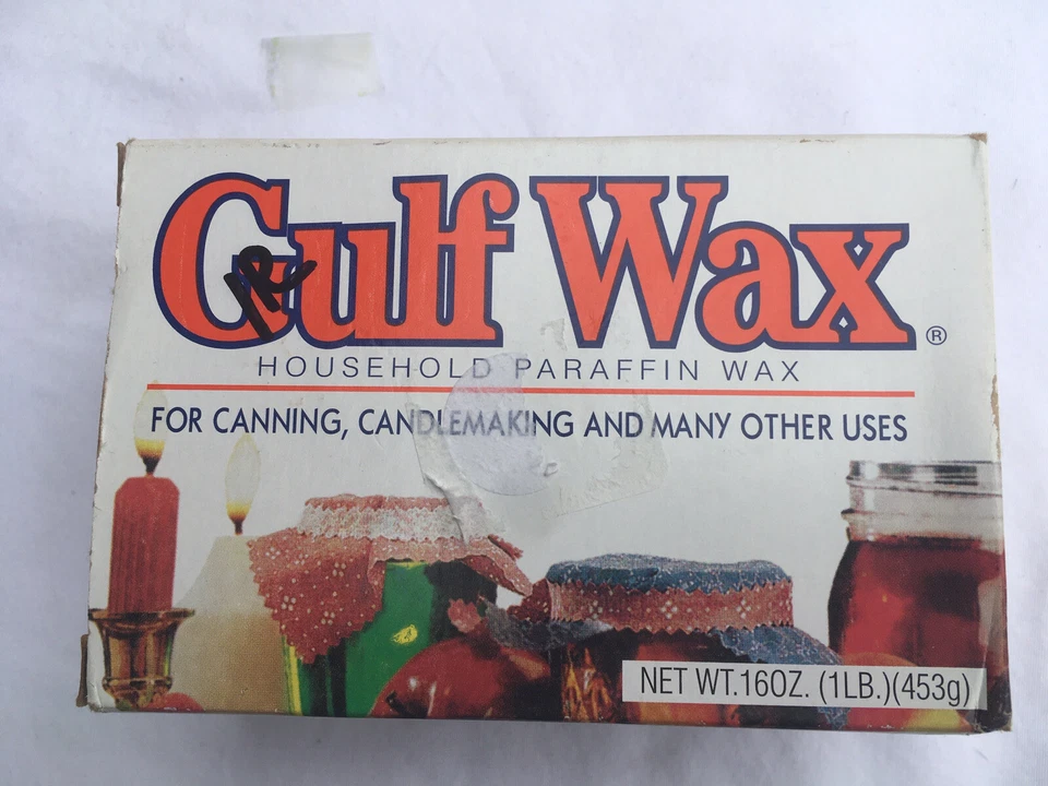 Gulf Wax Household Paraffin Wax. 16 Ounce Package. For Canning, Candle Making. - Image 1 of 1