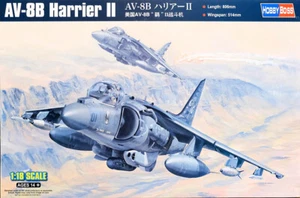 McDonnell AV-8B Harrier II Aircraft Flugzeug 1:18 Model Kit Hobby Boss 81804 - Bild 1 von 2