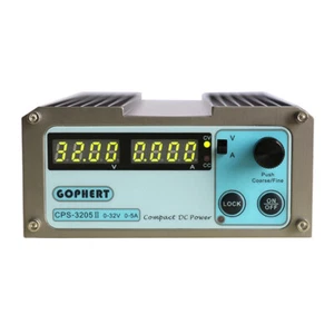 CPS-3205II Digital Compact Adjustable DC Power Supply 0-32V 0-5A AC110-240V 160W - Picture 1 of 6