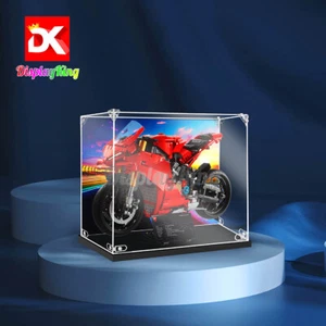 DK-Display case with screw for Lego Ducati Panigale V4 S Motorcycle 42202 (NEW) - Picture 1 of 13