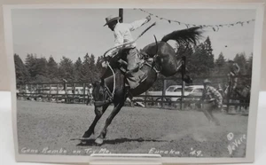Gene Rambo on Try Me - Eureka.   '49.  - POST CARD - listing #8327 - Picture 1 of 8
