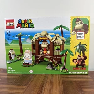 LEGO Super Mario: Donkey Kong's Tree House Expansion Set (71424) New Sealed Box - Picture 1 of 4