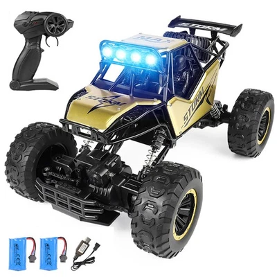 1/10 Ferngesteuertes Auto 25km/h 2.4GHz 4X4 RC Monster Crawler 40min - Bild 1 von 4