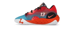 Nike PG 6 NRG Hot Wheels Paul George Laser Rojo Naranja Blanco Talla 17 DH8446-400 - Imagen 1 de 5