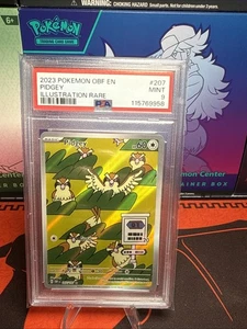 Pidgey 207/197 SV03: Obsidian Flames Holo PSA9 - Picture 1 of 1