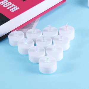 24 PCS Electronic Candle Light Tea Lights Flameless Fake LED Candles Lamps - Picture 1 of 12