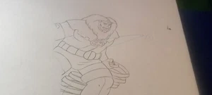 1981 Heavy Metal Animation Cel Bleistiftzeichnung Zeke Figur - Bild 1 von 6