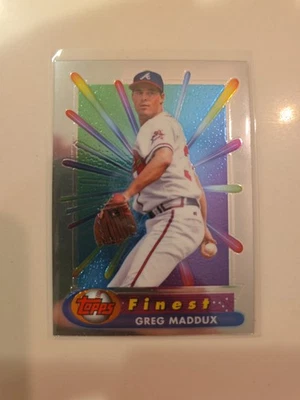 2017 Topps Finest Greg Maddux BR-GM Baseball Card - Image 1 of 2