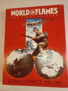 WORLD IN FLAMES (Deluxe, Final Edition 6.0) Global War (NON PERFORATO) gioco - Foto 1 di 18