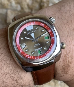 Reloj Destinax Adivino Signo del Zodiaco Doble Corona De Colección Hecho en Francia - Imagen 1 de 23