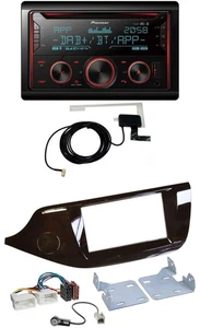 Pioneer 2DIN MP3 DAB USB CD Bluetooth Autoradio für Kia Ceed ab 12 glänzend - Bild 1 von 8